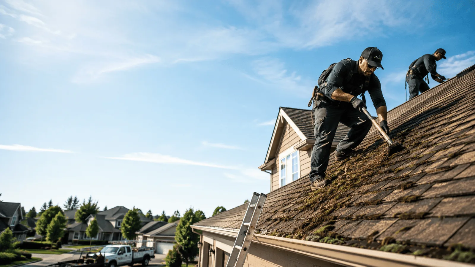 Roof Moss Removal in Almond, NC near me